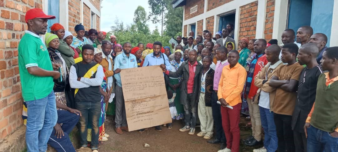 Projet Top Up « Programme d’Adaptation au Changement Climatique », financé par Presbyterian Church of Ireland et mis en œuvre par SARCAF et ECC-MERU en partenariat avec Christian Aid RDC